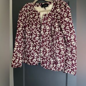 Isabel Marant Silk Jacket Shoulder Pads